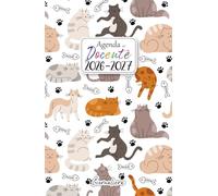 Agenda Del Docente 2026 2027 Gatti: Giornaliera 1 Pagina per Giorno Da Settembre 26 a Luglio 27 - Registro Del Professore per l'anno Scolastico 26/27 ... dell’Attività Giornaliere per Insegnanti