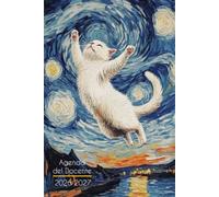 Agenda del Docente 2026 2027 Gatto: Planner Giornaliero e Mensile per Insegnanti | Una pagina per giorno | Registro del Professore | Diario Scolastico Anno 26/27.