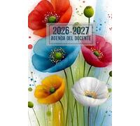 Agenda del Docente 2026-2027: Giornaliera, 1 pagina per giorno | Pianificazione delle lezioni, orario, voti, riunioni, colloqui e attività didattiche | Idee regalo insegnanti.