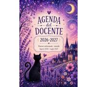 Agenda del Docente 2026 2027 Giornaliera A5: Diario per insegnanti, 1 Pagina per Giorno, Pianificatore Giornaliero per professori da settembre 2026 a Luglio 2027
