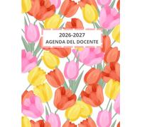 Agenda del Docente 2026-2027: Planner, Registro Voti, Presenze, Programmazione Didattica e Colloqui Genitori, Include Luglio per Recuperi e Maturità,