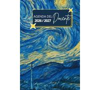 Agenda del docente 2026 2027: Registro Del Professore per l'anno Scolastico 26/27 | Pianificatore settimanale e mensile da Agosto 2026 a Luglio 2027 | una settimana su due pagine