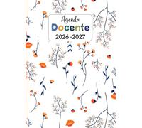 Agenda del Docente 2026 2027: Registro docenti - Pianificatore Settimanale per professori - Anno accademico da Settembre 2026 a Luglio 2027 - una settimana su due pagine -Formato A4 - 178 pagine