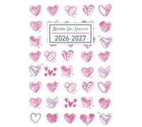 Agenda del Docente 2026/2027 Settimanale: 1 settimana su 2 pagine con registro per le valutazioni, calendario, consigli di ormato Pratico A5.