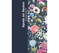 Agenda del docente 2026/2027 settimanale: Pianificatore settimanale e mensile da Agosto 2026 a Luglio 2027 con calendario, registro, progetti e spazio per note e lezioni | una settimana su due pagine