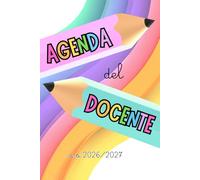 Agenda del Docente di MAESTRA MARTY - La creativa: 2026/2027 giornaliera a colori