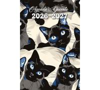 Agenda del Docente Gatto: Diario per Insegnanti con Registro del professore per l'anno accademico - 1 giorno per pagina - Il regalo perfetto per gli amanti dei gatti - Planner italiano.