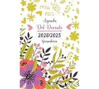 Agenda del Docente Giornaliera: 1 giorno per pagina, Include sezioni per le presenze, le valutazioni, il calendario, le vacanze e altro ancora | Registro del professore | Formato Piccolo A5.