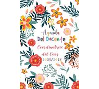 Agenda del Docente Giornaliera 2025/2026 A5: 1 giorno per pagina | Coordinatrice del Caos | Planificatore giornaliero e mensile per gestire il lavoro e organizzare tutte le attività didattiche.