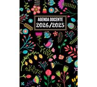 Agenda Del Docente Giornaliera 2025/2026: Planner delle lezioni con Registro, 1 Pagina per Giorno | Pianificatore dell’Attività Giornaliere per Insegnanti | Formato A5.
