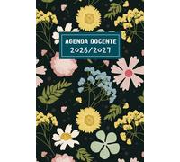 Agenda Del Docente Giornaliera 2026/2027: Diario Insegnanti - Planner delle lezioni con Registro, 1 pagina per giorno.