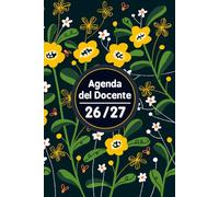 Agenda del Docente Giornaliera 2026/2027: Pianificatore dell’Attività Giornaliere per Insegnanti | Planner delle lezioni con Registro, 1 Pagina per Giorno | Formato A5.
