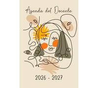 Agenda del Docente Giornaliera 2026 2027: registro docenti - Planner per Insegnanti da settembre 2026 a Luglio 2027 - Organizzatore Giornaliero e ... della Scuola - Formato A5 - 360 pagine