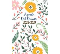 Agenda Del Docente Giornaliera A5: Planner delle lezioni con Registro, 1 Pagina per Giorno | Pianificatore dell’Attività Giornaliere per Insegnanti.