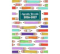 Agenda del Docente Maestro e Maestra: Planner Giornaliero per Insegnanti | Registro Voti, Pianificazione Lezioni e Organizzazione Scolastica Completa.