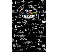 Agenda Del Docente Settimanale: Pianificatore di Lezioni per Insegnanti da Settembre a Luglio | Libro dell’Attività Giornaliere per Insegnanti | Planner italiano.