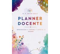 Agenda del Docente "Un Mondo di Colori" 2026/2027: Originale,Completo, Utilissimo e D’effetto | Idee Regalo Maestre insegnante