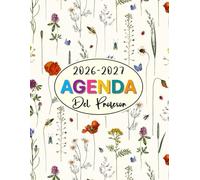 Agenda del profesor 2026/2027: Planificador para Maestras y Profesores | Organización del año escolar 2026-2027 | 2 Páginas = 2 semanas Desde ... julio de 2027 | Formato A5 | 180 páginas