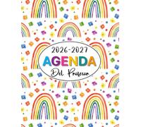 Agenda del profesor 2026/2027: Planificador para Maestras y Profesores | Organización del año escolar 2026-2027 | 2 Páginas = 2 semanas Desde ... julio de 2027 | Formato A5 | 180 páginas