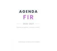 Agenda del Residente Farmacia 2026-2027: Planificador semanal residencia FIR Mayo 2026 - Junio 2027 Edición blanco y negro