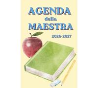 Agenda della Maestra | 10 mesi | Settembre - Giugno |Agenda settimanale con orario | Sostegno | 52 Settimane, 10 Planner Mensili | Settimana su doppia ... | Metti ordine nella tua vita | Agenda mela
