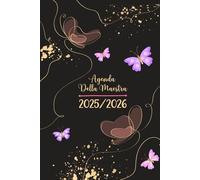 Agenda della Maestra 2025/2026 a5: 1 pagina per giorno - Pianificatore dell’Attività Giornaliere per Insegnanti con Registro - Planner italiano.