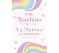 Agenda Della Maestra 2025/2026: Regalo maestre fine anno | Pianificatore settimanale | Formato A5