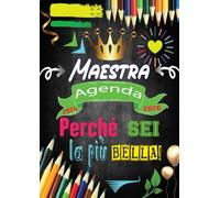 Agenda Della Maestra 2026-2027 A4: Pianificatore settimanale e mensile per maestre | idea regalo fine anno | nido asilo elementare scuola secondaria da Agosto 2026 a Luglio 2027