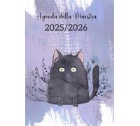 Agenda della Maestra 25 26: Diario per Insegnanti | Registro Del Professore | Grande Planner settimanale Formato A4 con registro di classe, Una Settimana in 2 pagine, completo e pratico.