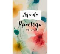 Agenda della Psicologa - Psicologo | Agenda settimanale 2025: 52 Settimane, 12 Planner Mensili | Settimana su doppia pagina, Formato A5 | Calendario ... | Psicologia | datata 2025 | fiori acquerelli