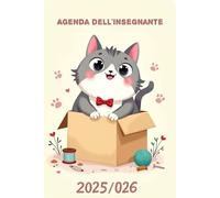 Agenda Dell'insegnante 2025/2026: Pianificatore dell’Attività Giornaliere per docente | Registro Del Professore per l'anno Scolastico 25/26.