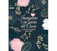 Agenda Dell'Insegnante 2026 2027: Organizzatore delle lezioni settimanale e mensile da agosto a luglio - Idea regalo di apprezzamento per il ritorno a scuola.