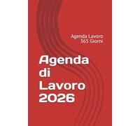 Agenda di Lavoro 2026: 365 Giorni
