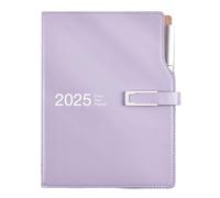 Agenda diaria 2025, agenda anual 2025 | Agenda diaria de citas A6 2025, agenda mensual semanal, agenda de citas A6, agenda diaria con bolígrafo, planificador semanal para grabar tu