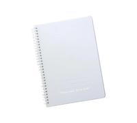 Agenda diaria 2026, cuaderno, encuadernación de doble bobina, planificador académico para planificación estructurada y planificación de citas, papel sin fecha