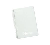 Agenda diaria 2026, cuaderno profesional de encuadernación de doble bobina para planificación productiva y seguimiento del progreso Papel diario sin fechar