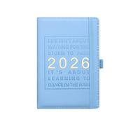 Agenda diaria 2026, multifunción, secciones, planificación, diario, agenda de viaje, cuaderno para escribir sin problemas, diario de viaje