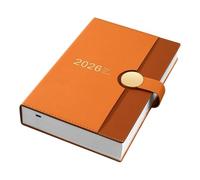 Agenda diaria 2026, multifunción, secciones, planificación, diario, agenda de viaje, cuaderno para escribir sin problemas, cuaderno de gestión del tiempo