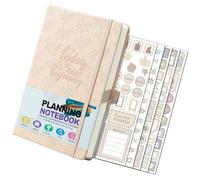 Agenda diaria 2026, multifunción, secciones, planificación, diario, agenda de viaje, cuaderno para escribir sin problemas, cuaderno de gestión del tiempo