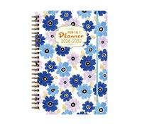 Agenda diaria - Agenda de gestión del tiempo, planificador mensual de 5 años, para notas de programación de escritorio de trabajo y estudiantes escolares