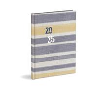 Agenda diaria organizador 2025 cm 15x21 cerrada enero-diciembre 2025, tapa dura