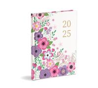 Agenda diaria organizador 2025 cm 15x21 cerrada enero-diciembre 2025, tapa dura