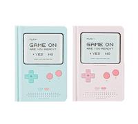 Agenda diaria sin fecha de 365 días A6, mini cuaderno grueso, agenda escolar, diario de una página por día, juego de vida diario, bloc de notas, regalos