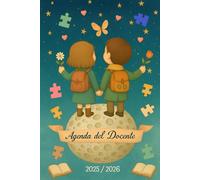 Agenda Docente 2025 2026: Pianificatore dell'insegnante di sostegno per l'anno scolastico 25/26 | Formato piccolo