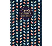 Agenda Docente Giornaliera 2025/2026: Planificatore giornaliero e mensile per gestire il lavoro e organizzare tutte le attività didattiche | 1 giorno per pagina | formato A5
