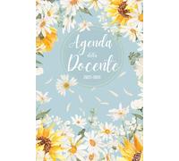 Agenda docente giornaliera: con registro di classe, layout orizzontale, fasce orarie, formato tascabile, una pagina al giorno, copertina rigida
