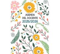 Agenda Docente settimanale 2025 2026 Formato A4: Da Settembre 2025 a Luglio 2026, 1 settimana in 2 pagine | Registro Del Professore per l'anno Scolastico 25/26.
