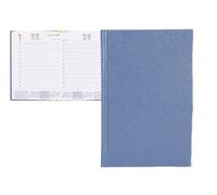 AGENDA ENCUADERNADA LIDERPAPEL CORFU 15X21 CM 2024 DIA PAGINA COLOR AZUL CLARO PAPEL 60 GR