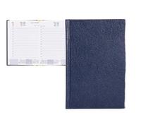 AGENDA ENCUADERNADA LIDERPAPEL CORFU A6 2024 DIA PAGINA COLOR AZUL PAPEL 60 GR