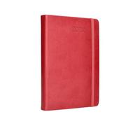 AGENDA ENCUADERNADA LIDERPAPEL ESPARTA 15X21 CM 2024 DIA PAGINA CON GOMILLA COLOR ROSA PAPEL 70 GR